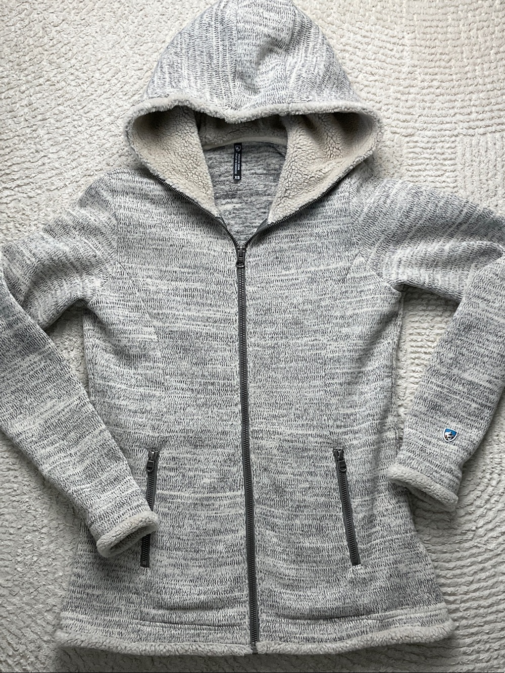 Kühl Alska Hoody in Ash Color Hoodie Size XS